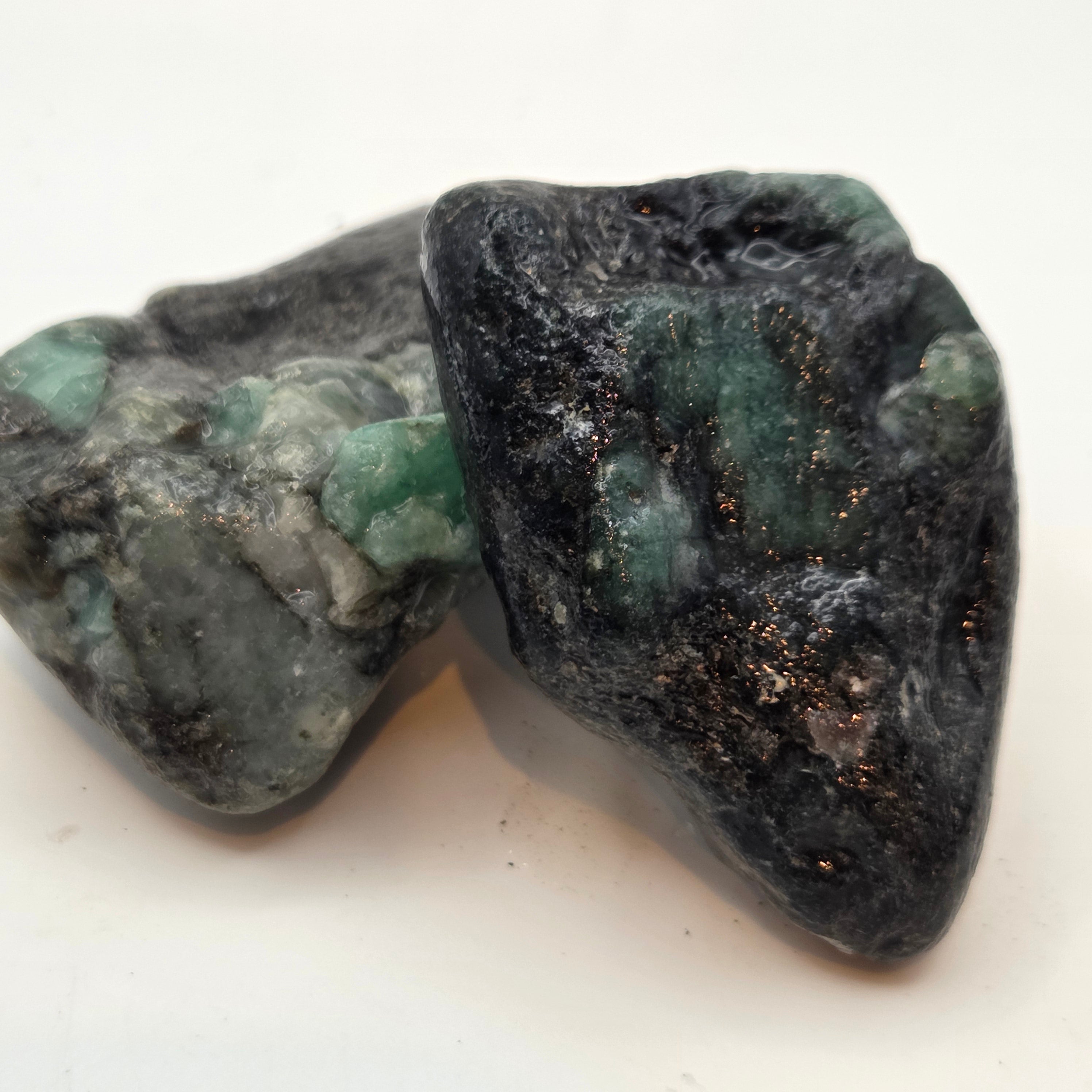 Emerald in situ Lapidary Rough (Sold by the Pound)
