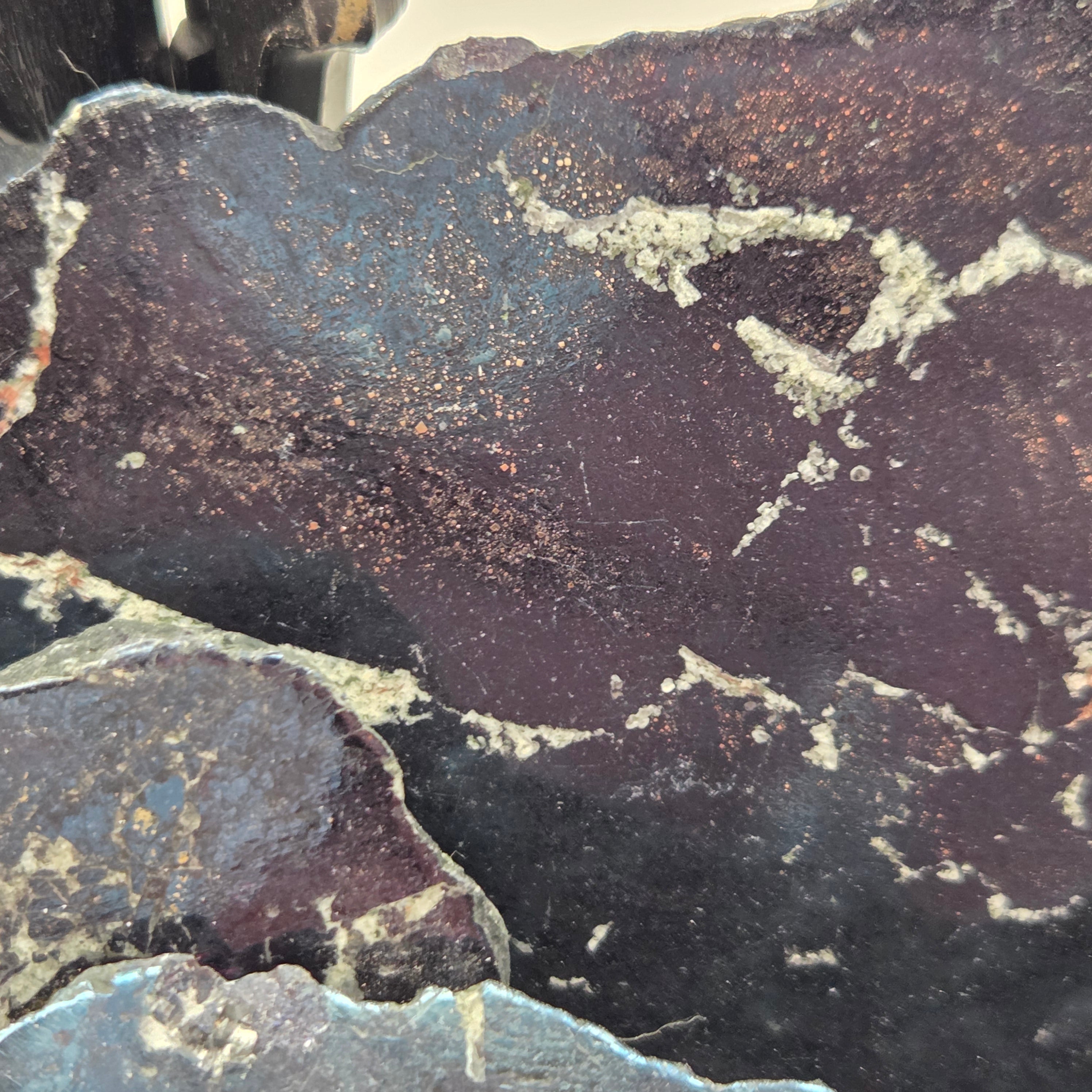 Covellite from Leonard Mine, Butte Montana (Sold by the gram) Lapidary Rough