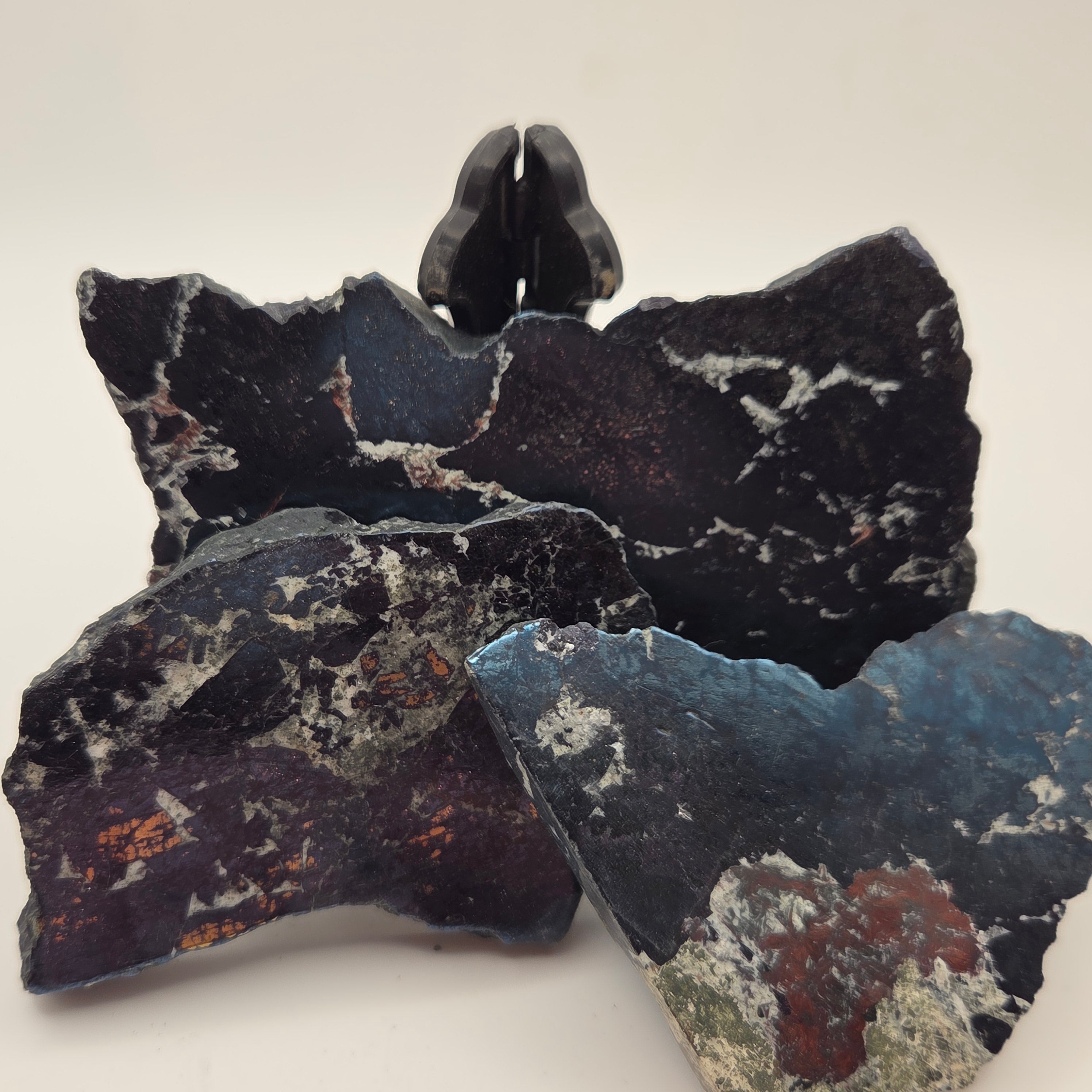 Covellite from Leonard Mine, Butte Montana (Sold by the gram) Lapidary Rough