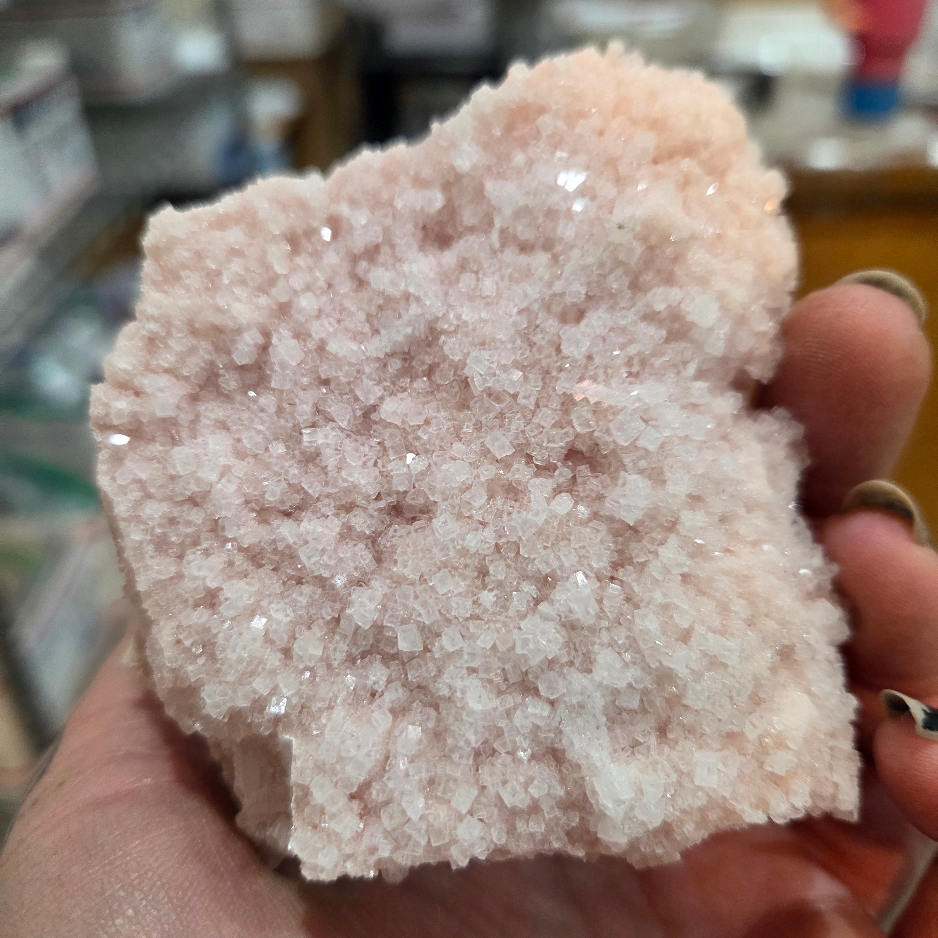 California Pink Halite Collector Specimen
