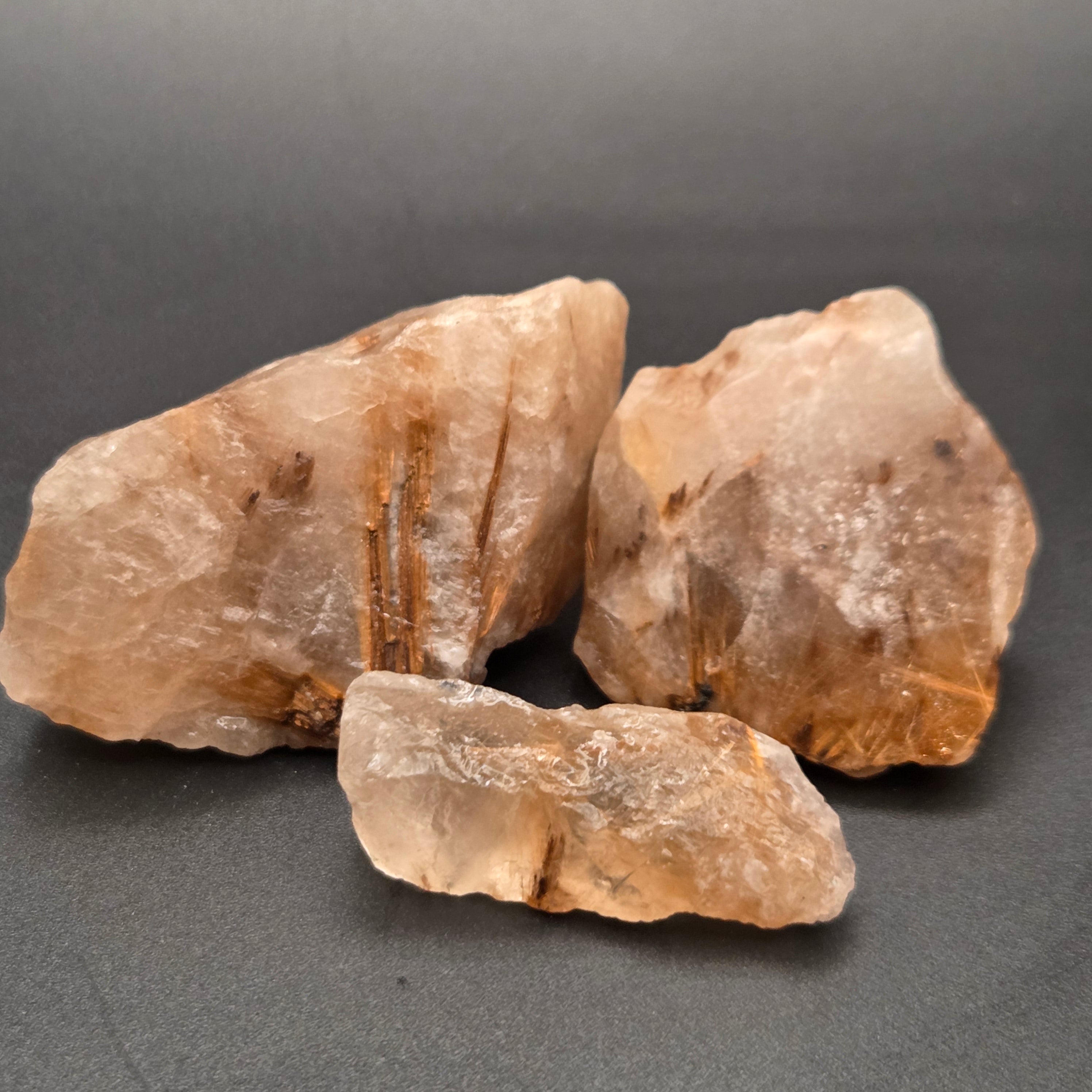 Facet Grade Golden Rutilated Quartz