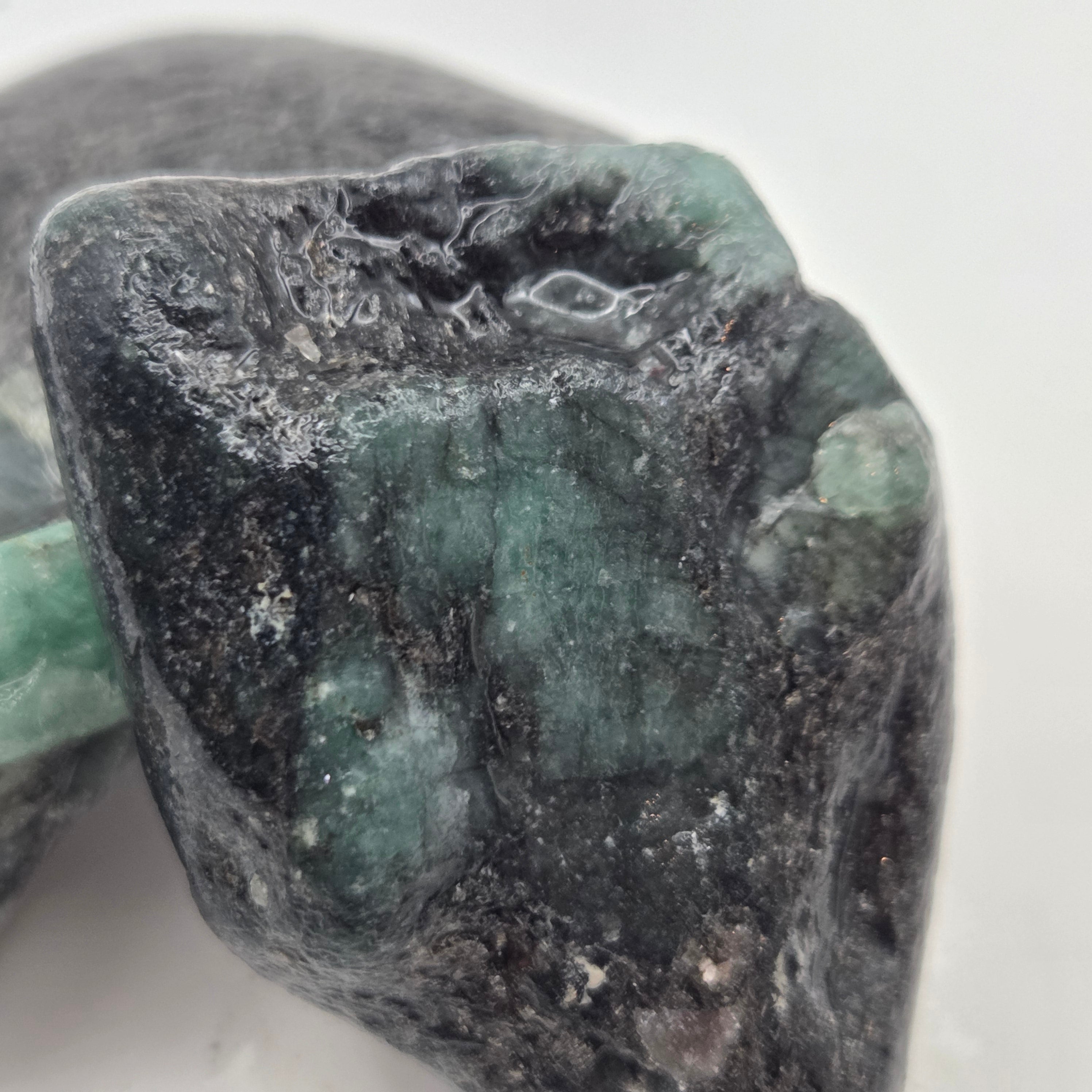 Emerald in situ Lapidary Rough (Sold by the Pound)
