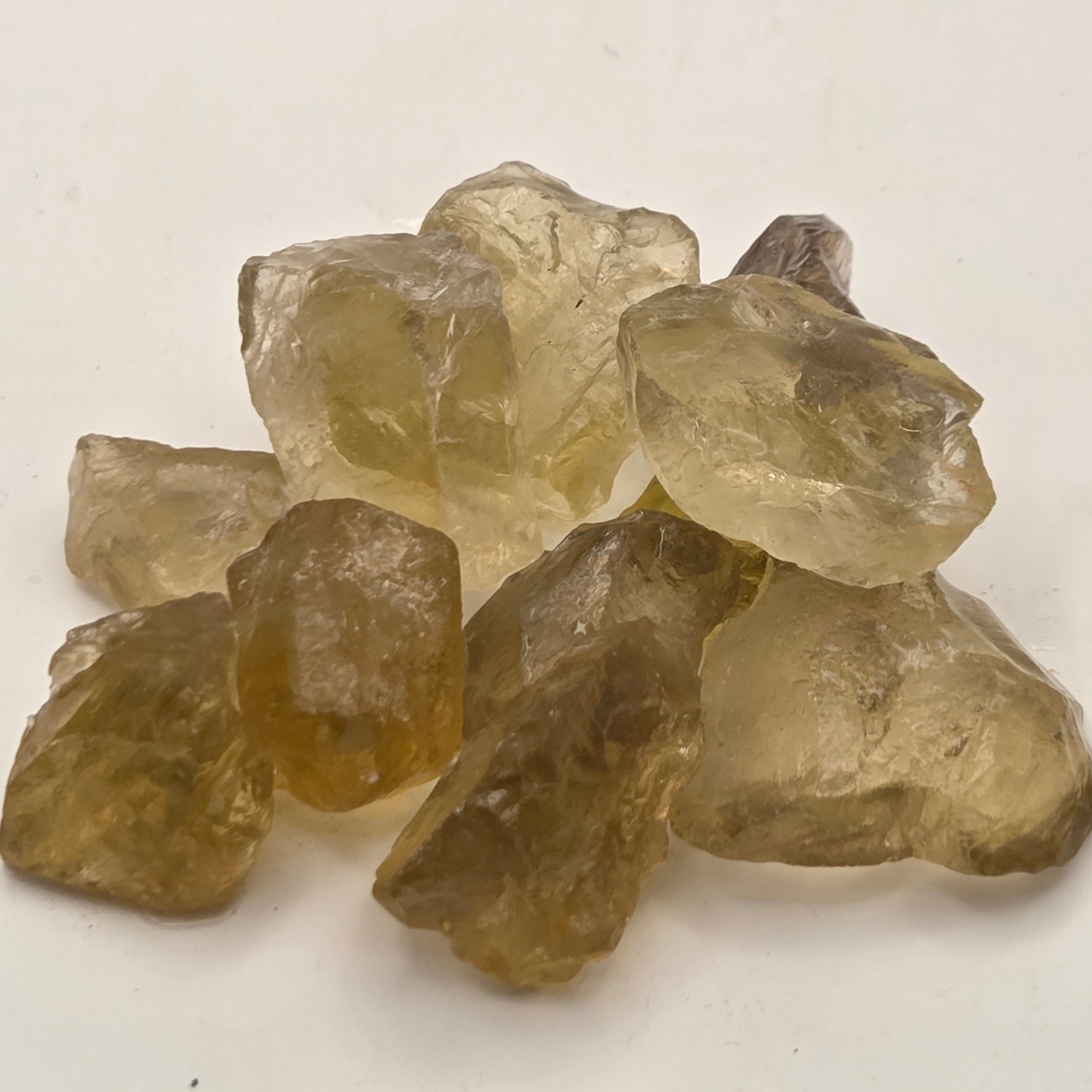 Citrine Faceting Rough (Sold by the gram)